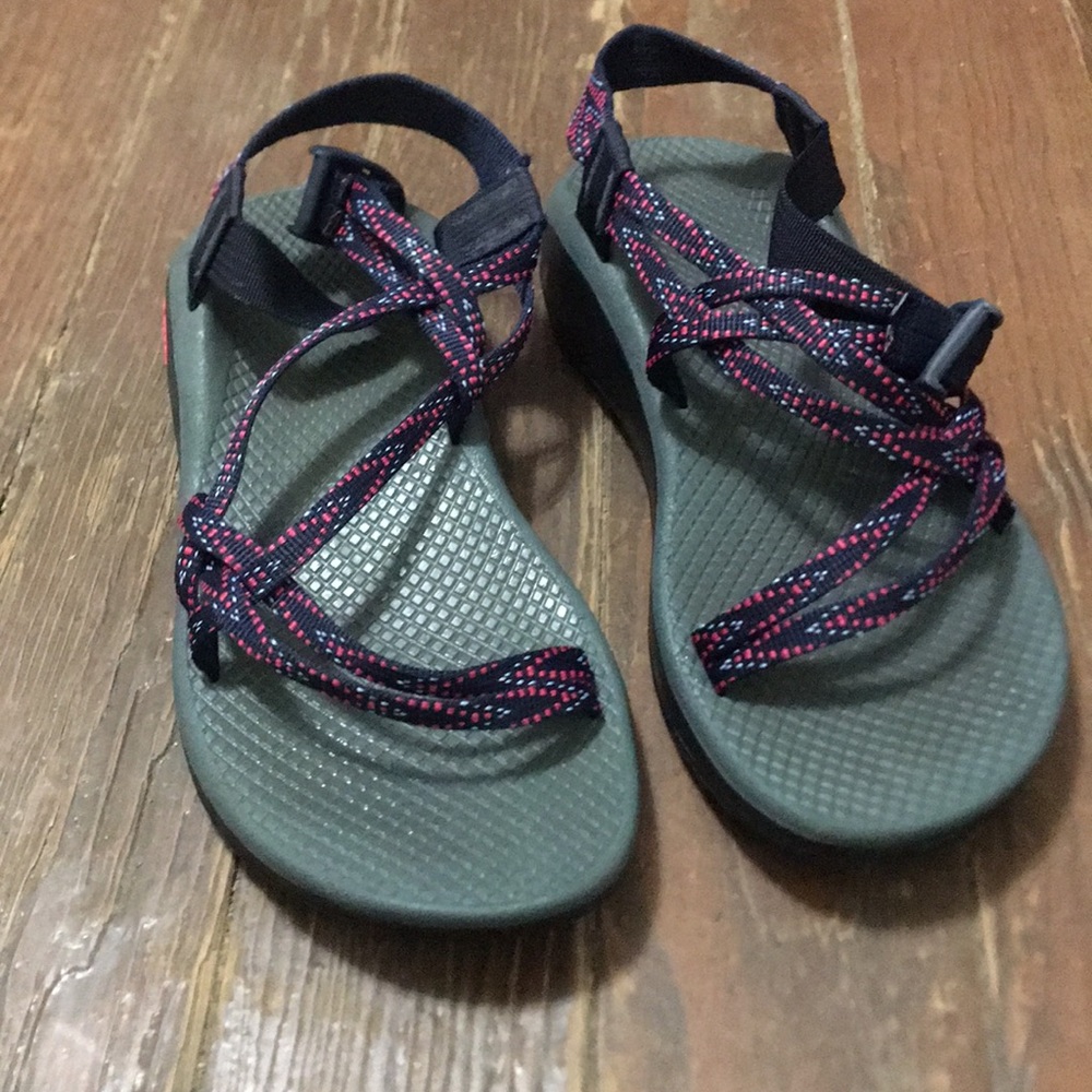 Chaco Women's Sandals - Navy and Pink